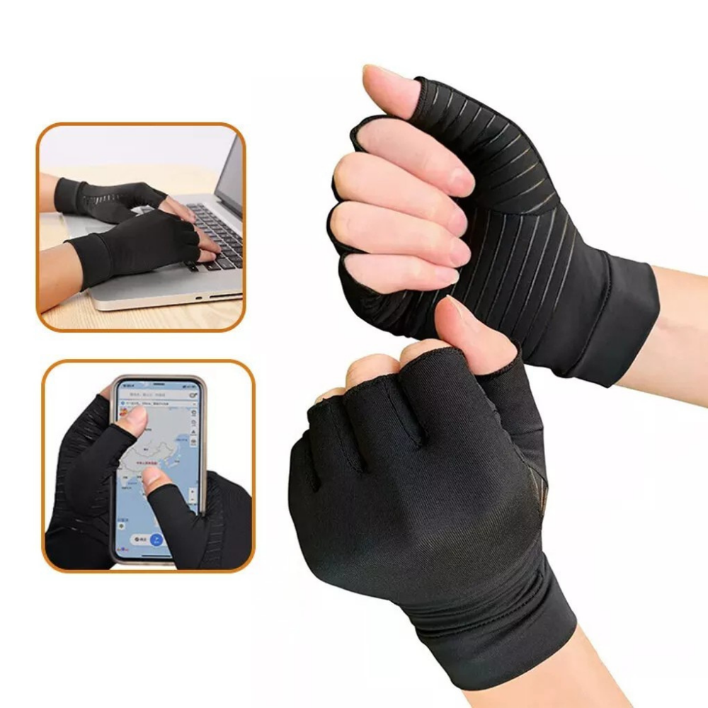 Copper Infused Compression Gloves